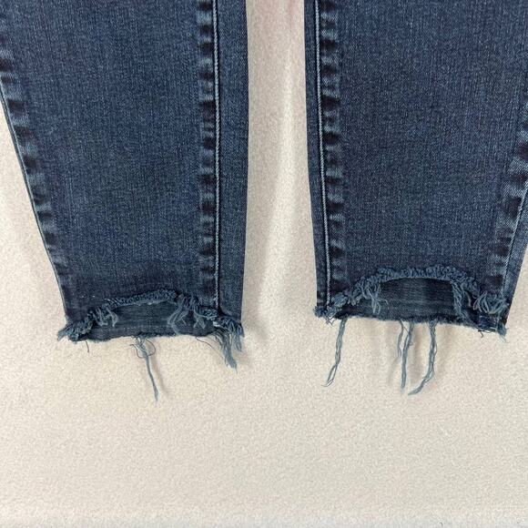 Pistola Jeans Women's 27 Audrey Mid Rise Skinny Dark Wash Past Midnight Preppy - Picture 7 of 14